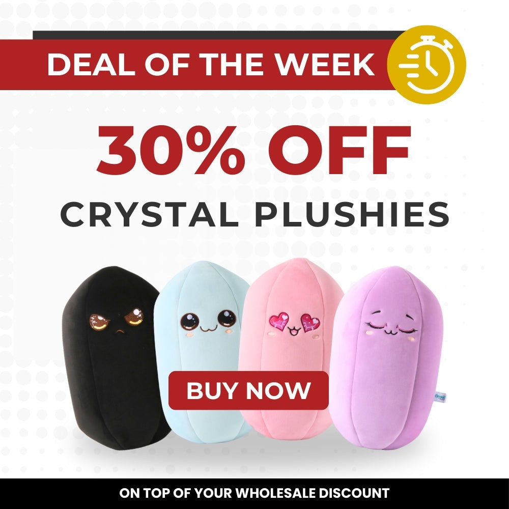 Crystal Plushie ๐ Plushies shaped like crystals ๐ powered by crystals