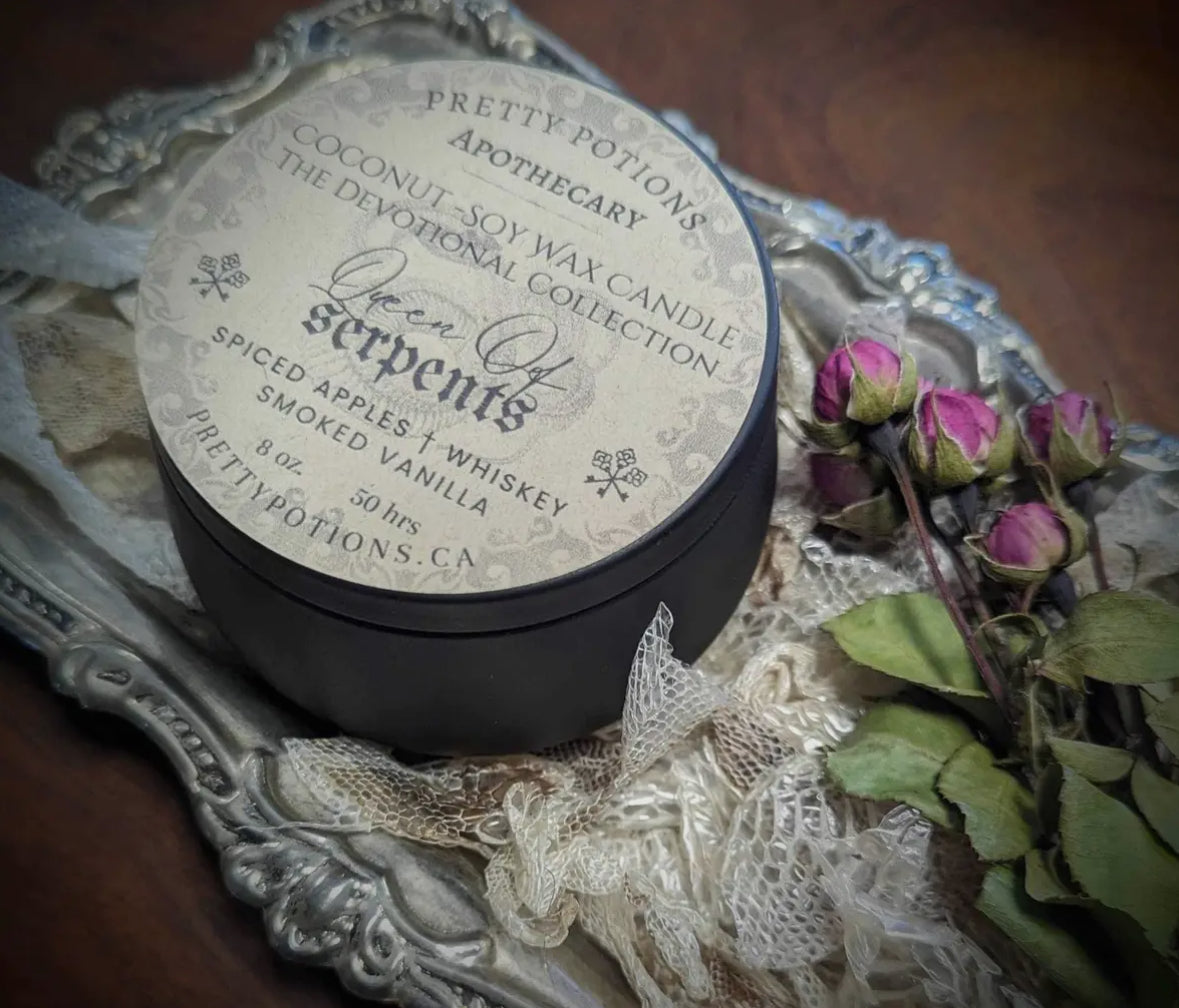 Queen of Serpents Lilith Devotional Candle