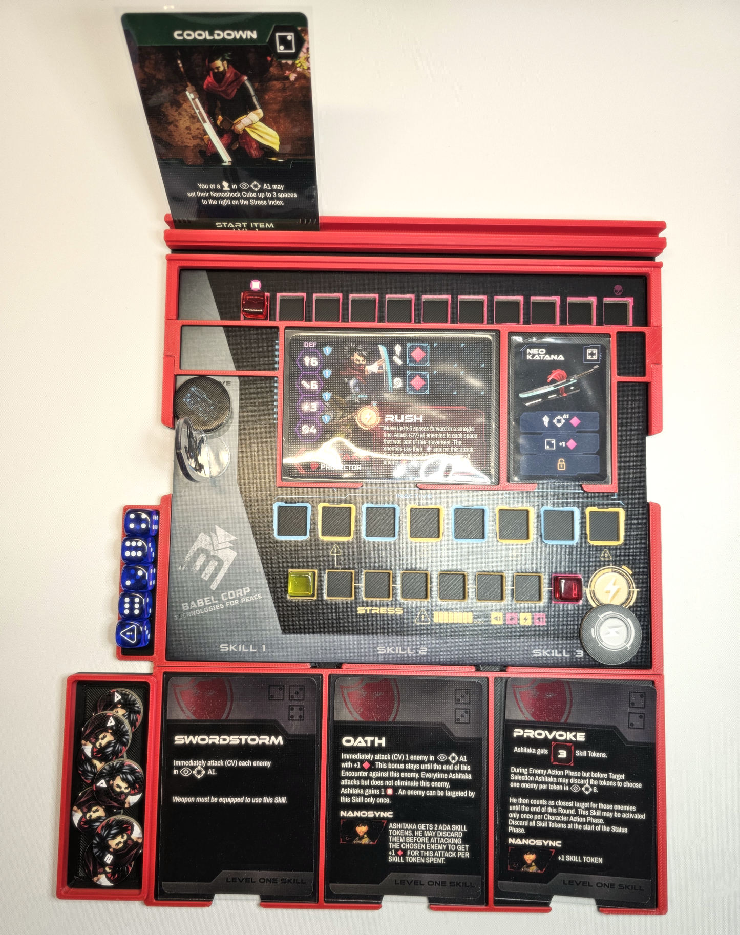 Nanolith - Player Dashboards (Set of 4) (Unofficial)