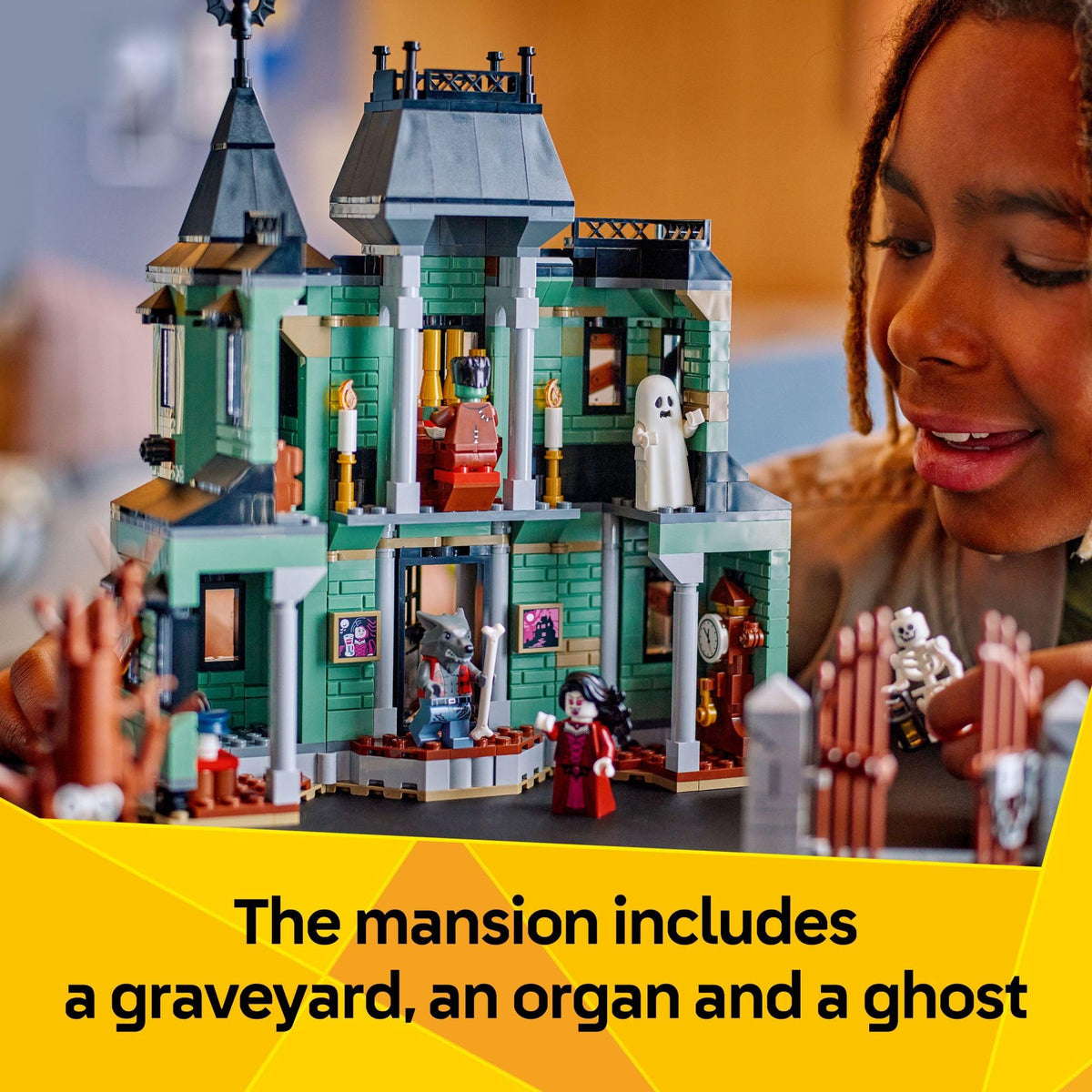 LEGO Creator 3 in 1 Haunted Mansion Building Toy
