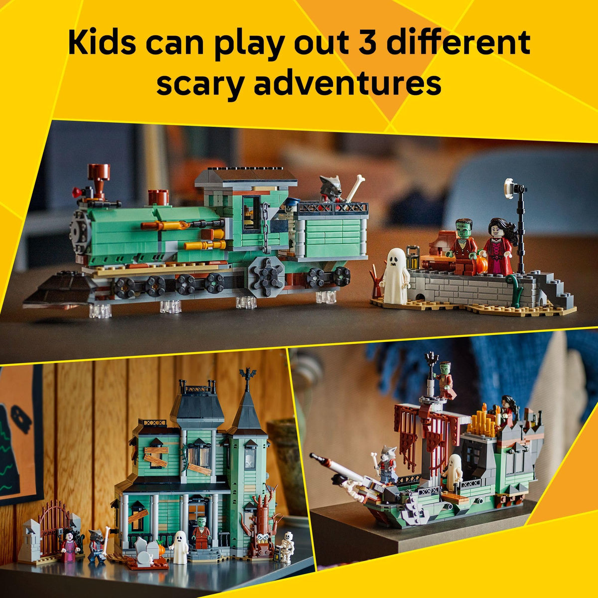 LEGO Creator 3 in 1 Haunted Mansion Building Toy