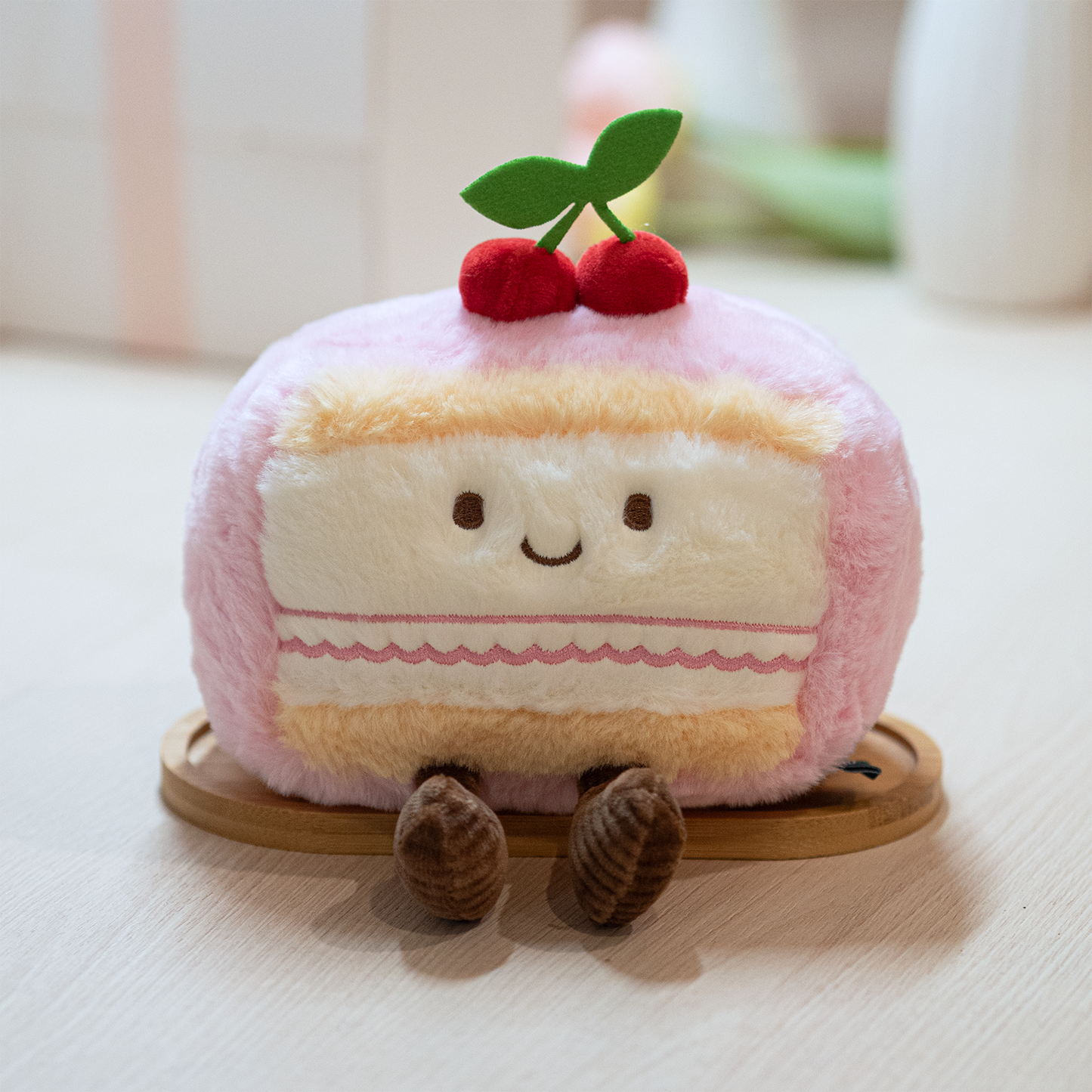 Cake Slice Plush Set — Featured Collection (4-Piece)