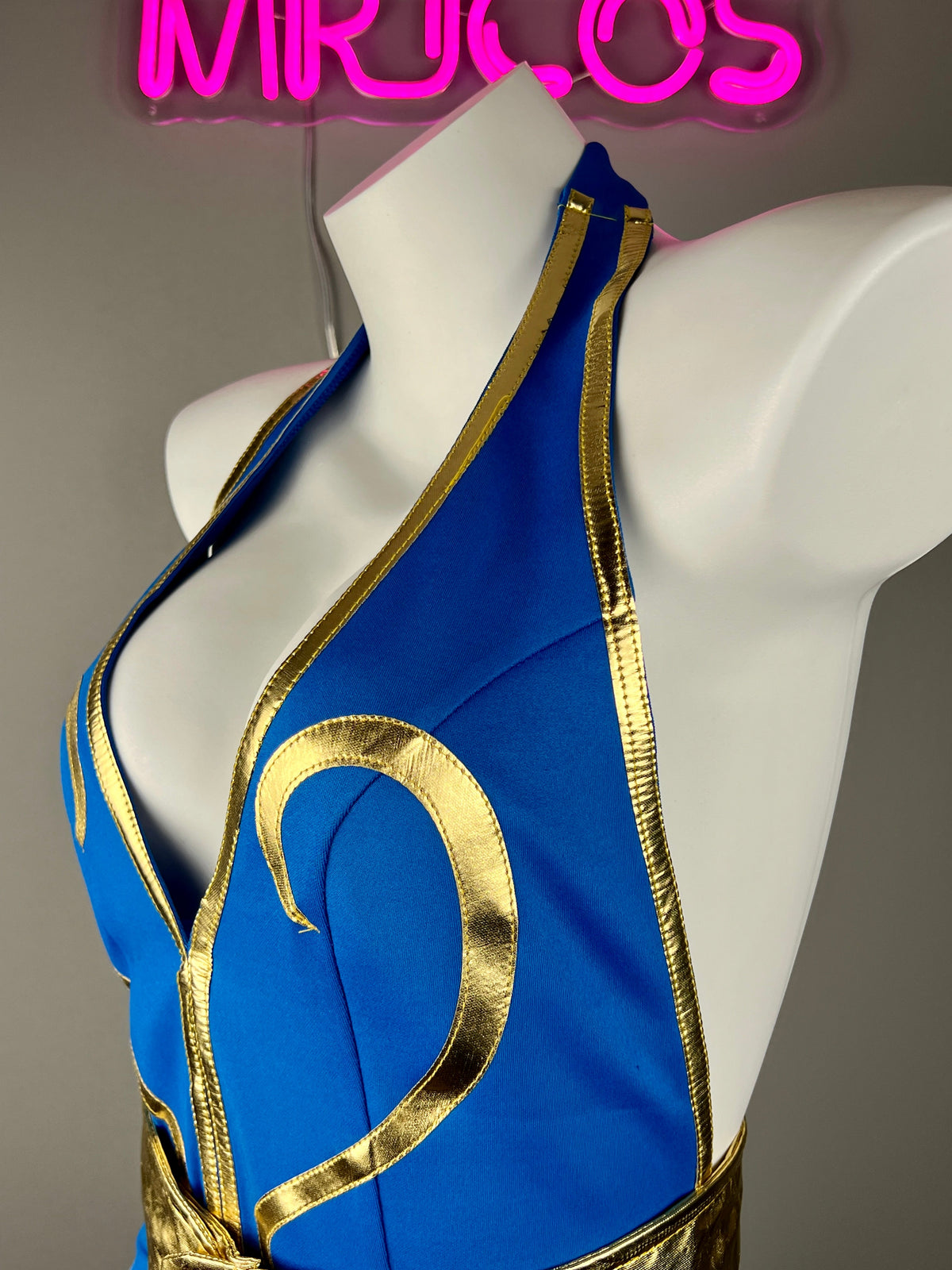 [Inventory Clearance] Chun Li Cosplay Costume Cheongsam Dress Lingerie Set