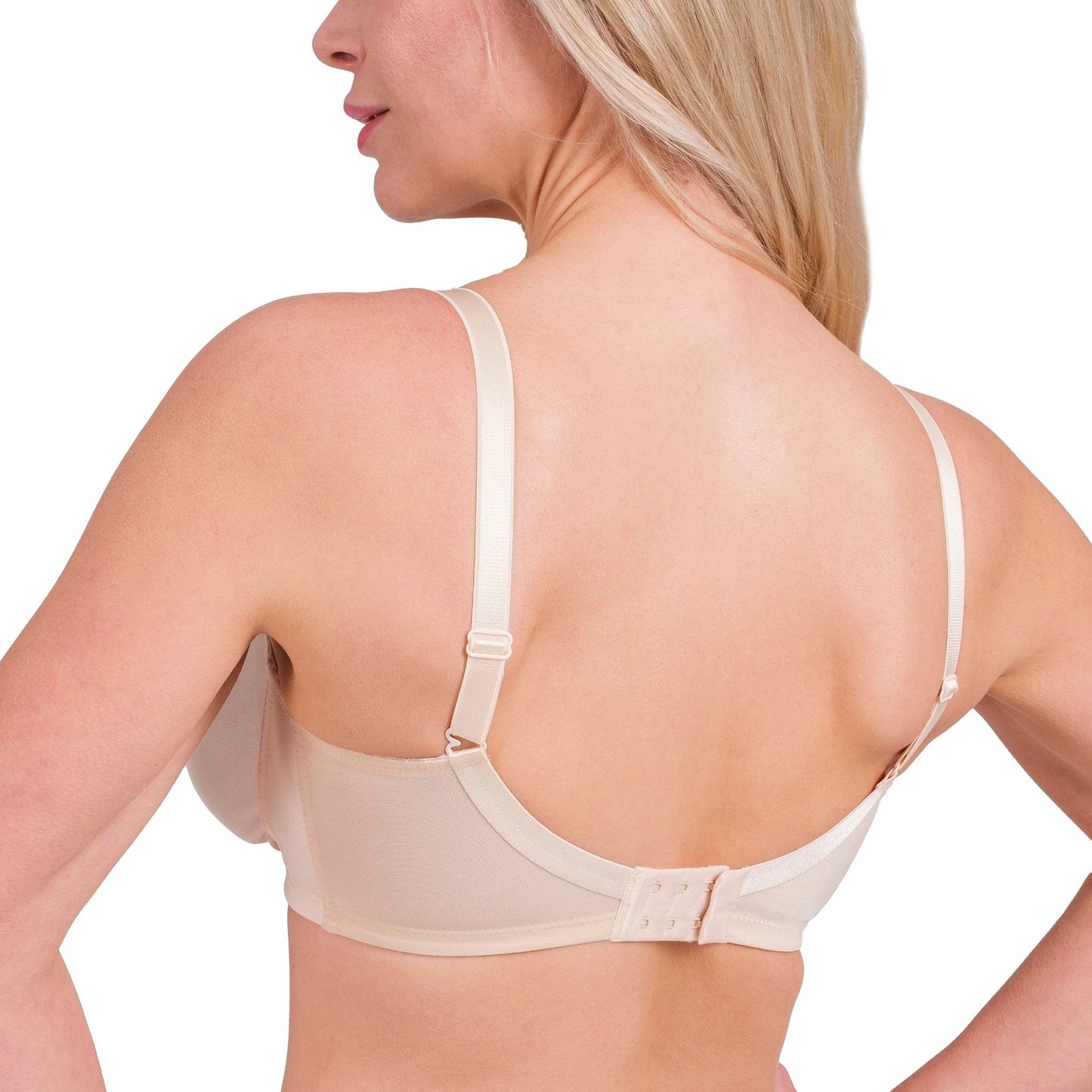 Wireless Full-Coverage Lace Bra