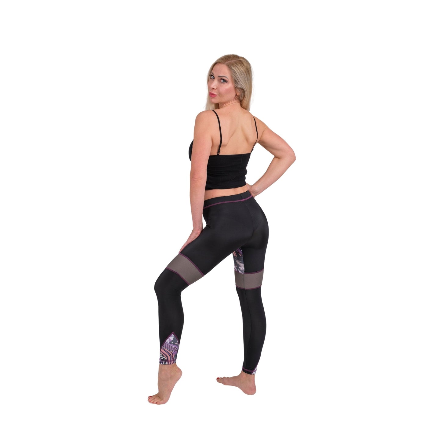 BoldMesh High-Waist Yoga Leggings