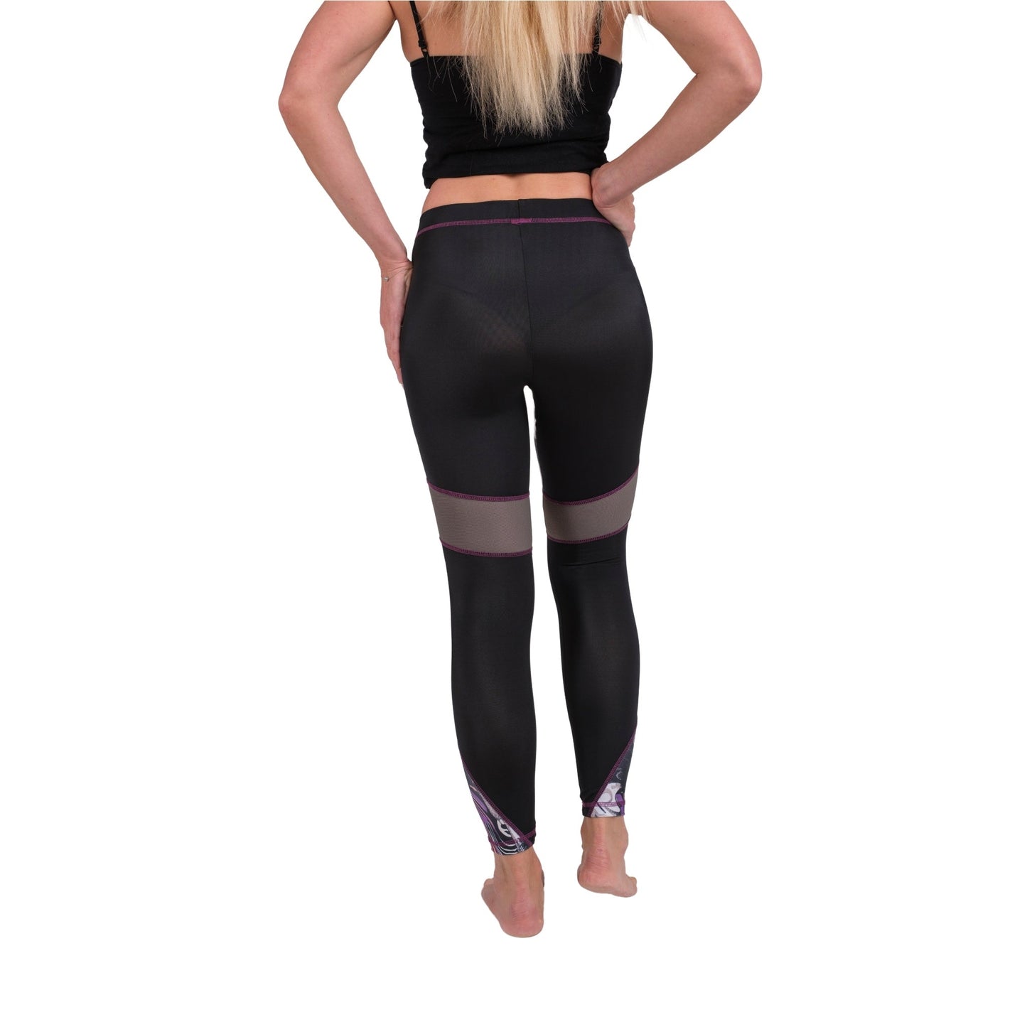 BoldMesh High-Waist Yoga Leggings
