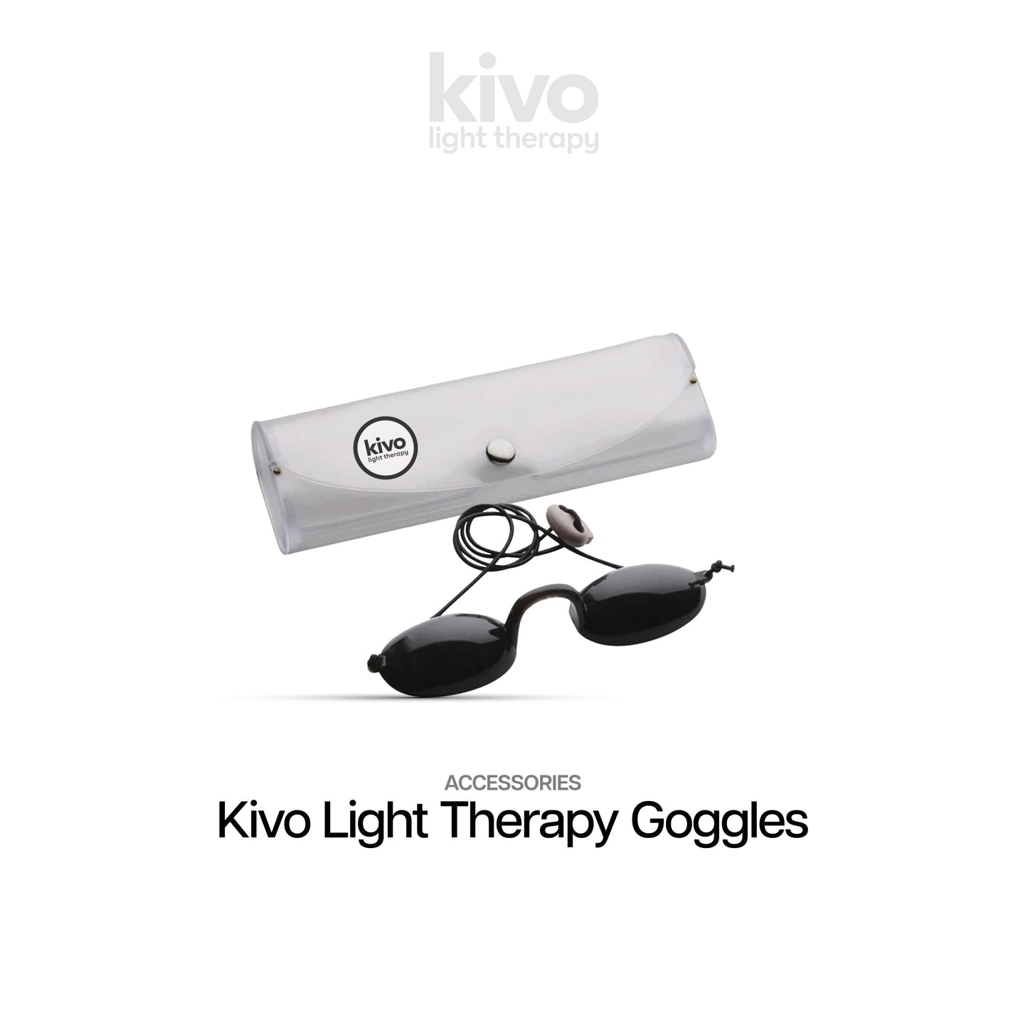 Kivo Goggles: Blue, NIR, and Light Therapy Eye Goggles